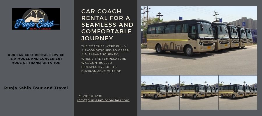 Car Coach Rental for A Seamless and Comfortable Journey