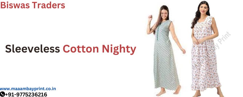 Embrace the Comfort with Alluring Cotton Nighty