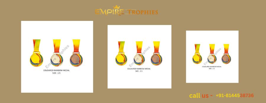 Multicolor Rainbow Medal- True Essence of Victory and Symbol of Achievement