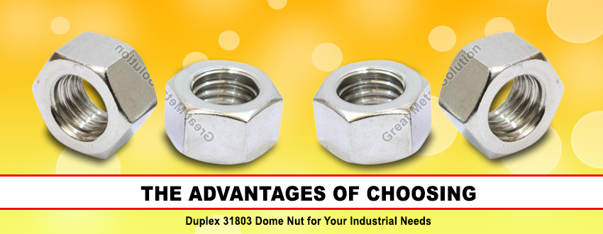 The Advantages of Choosing Duplex 31803 Dome Nut for Your Industrial Needs
