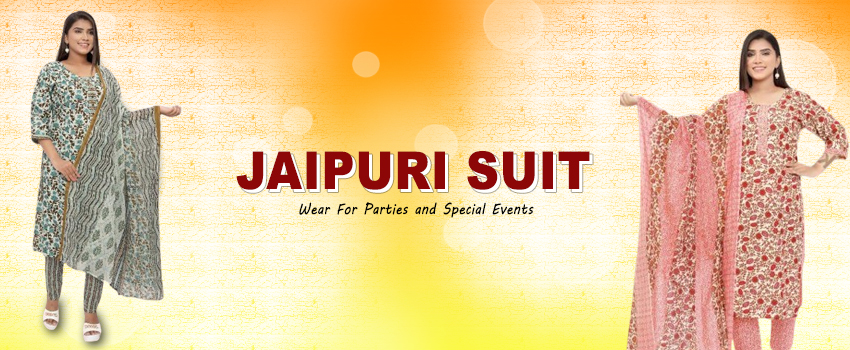 Are You Searching For A Jaipuri Suit To Wear For Parties And Special Events?