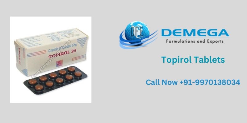 Topirol Tablets Exporter: Get the product through a bulk order