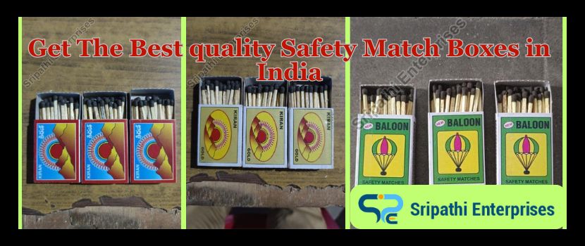 Get the best-quality safety match boxes in India