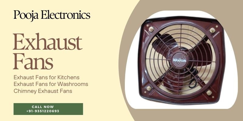 Different Kinds of Exhaust Fans: A Complete Explanation