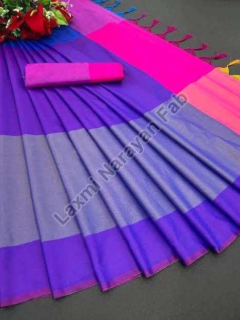 Handloom Pure Cotton Sarees Are Simple And Elegant