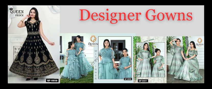 Various Types Of Designer Gowns