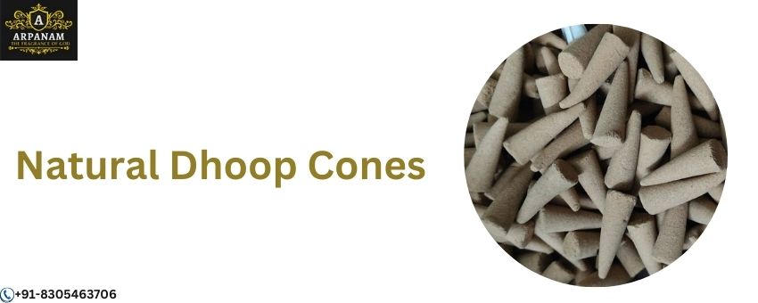 Get mesmerised with natural dhoop cones