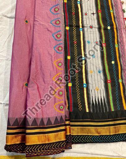 Mercerized Cotton Lambani Saree: A Trendsetting Fashion Choice