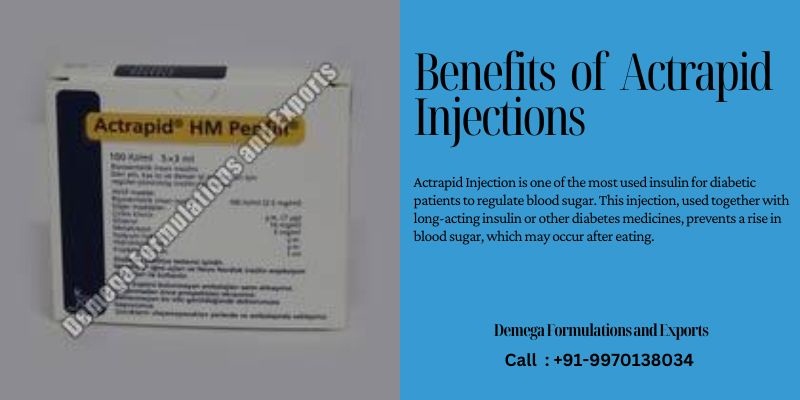 Top 5 Benefits of Actrapid Injections