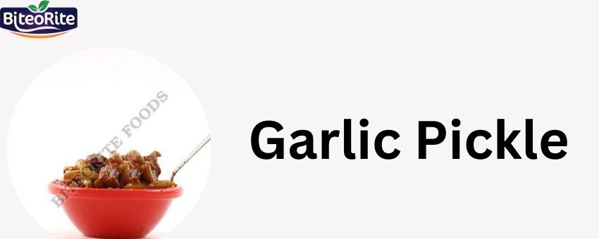 Garlic Pickle: a tasty and healthy delight