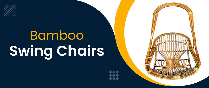 Bamboo hanging chairs: a natural touch of comfort and style