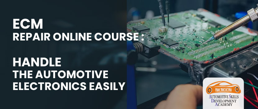 ECM Repair Online Course: Handle the Automotive Electronics Easily