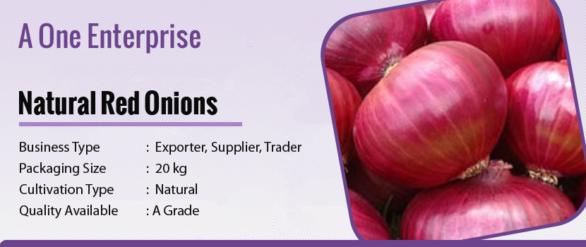 Why Choosing a Natural Red Onion Supplier Matters for Your Business