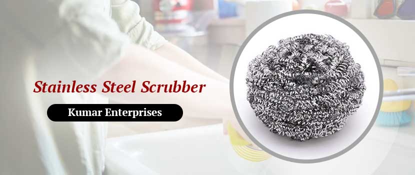 Stainless Steel Scrubber Manufacturer: Get the best quality and durability