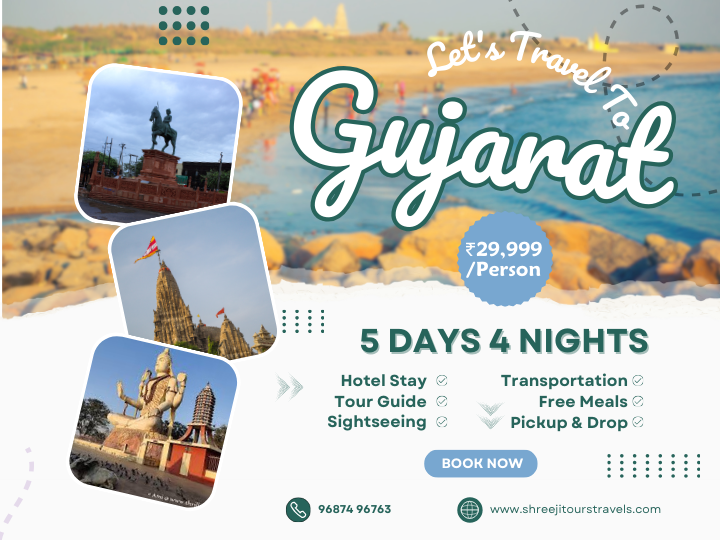 Somnath Dwarka Luxury 5-Day Tour Package from Rajkot, GujaratSomnath Dwarka Luxury 5-Day Tour Package from Rajkot, Gujarat