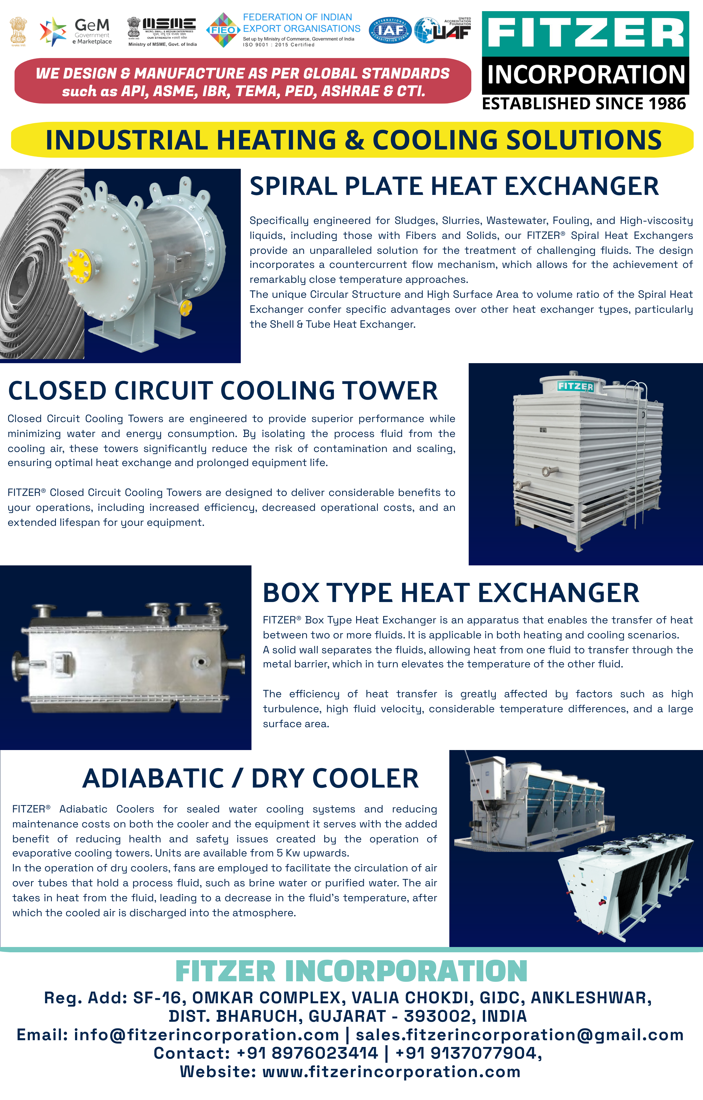 Pioneering Industrial Heat Transfer Solutions Worldwide