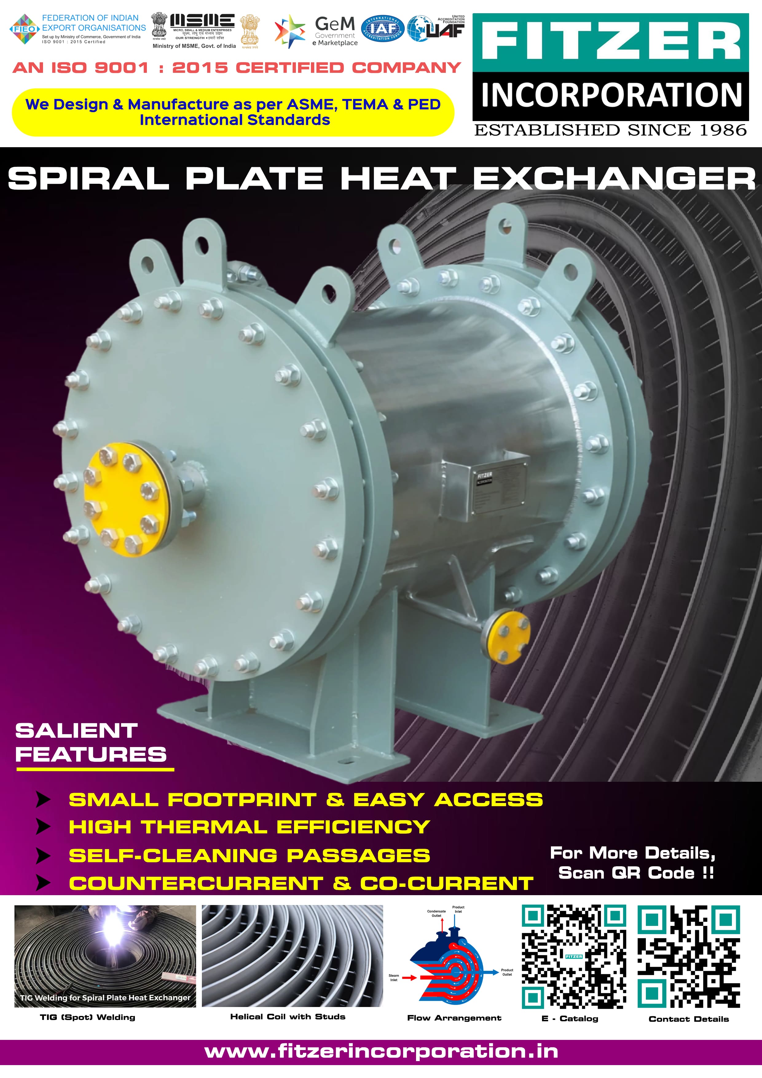 Spiral Heat Exchangers: High-Efficiency Solutions for Industrial Heat Transfer