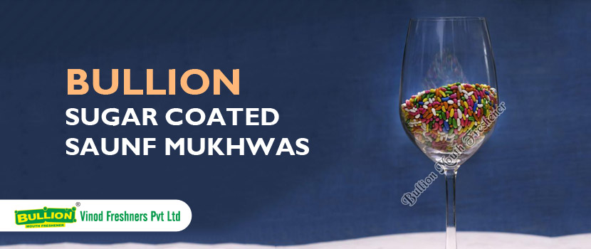Sugar Coated Saunf Mukhwas: A Mouth Freshener Made by Indians.