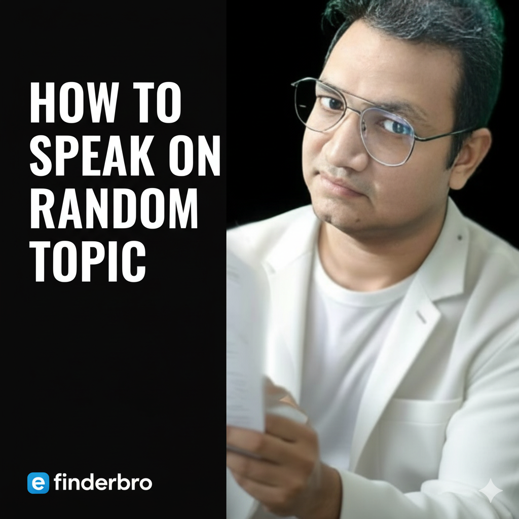 How to Speak on Random Topic