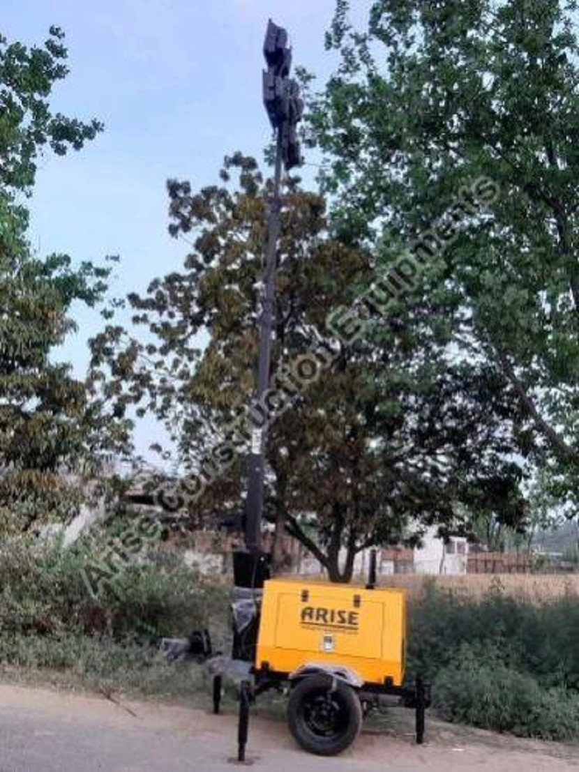 Top Advantages of Using Mild Steel Mobile Lighting Towers at Construction Sites