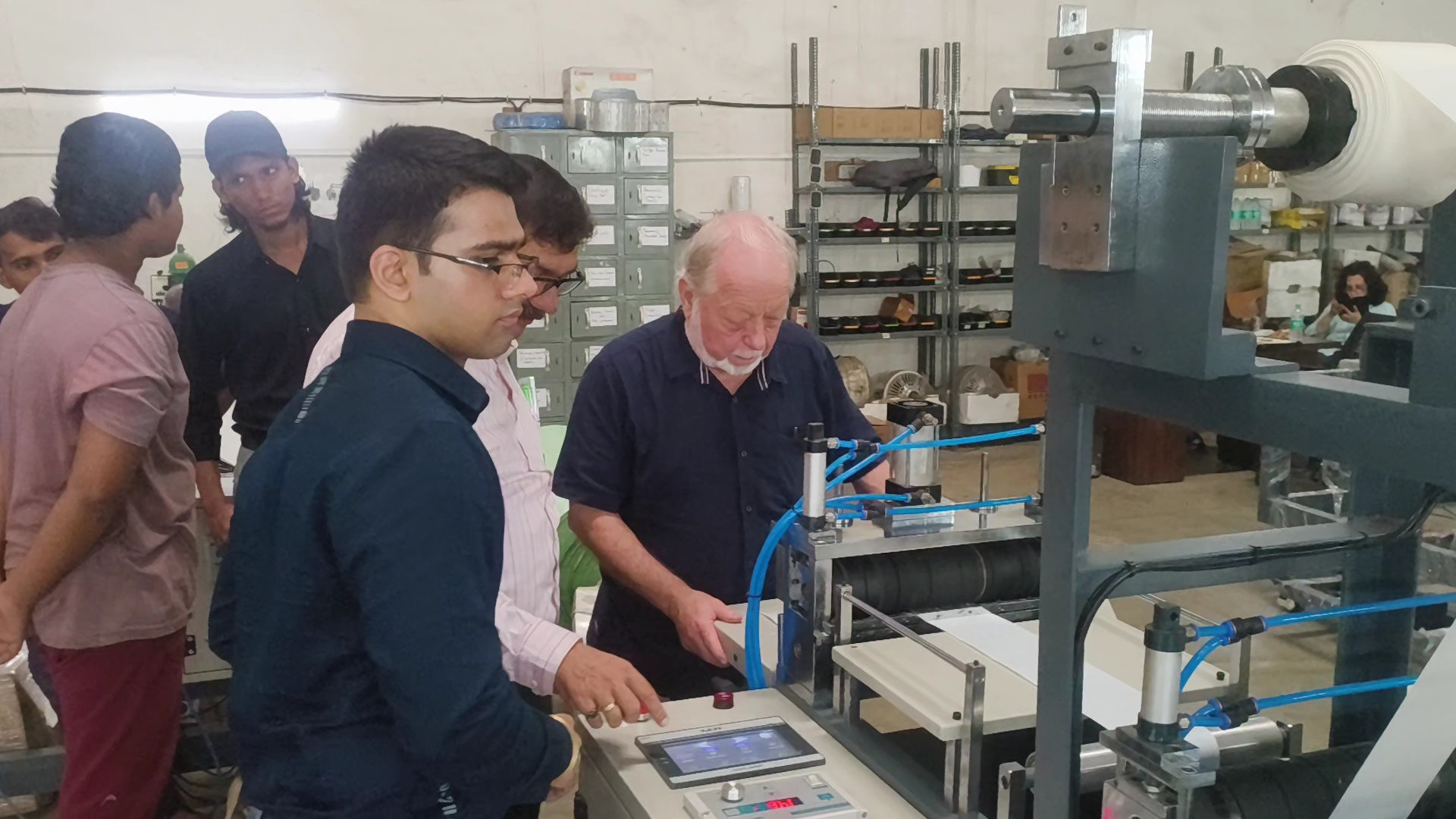 MBET Health’s Andrew Lee Visits Trasy Enterprises