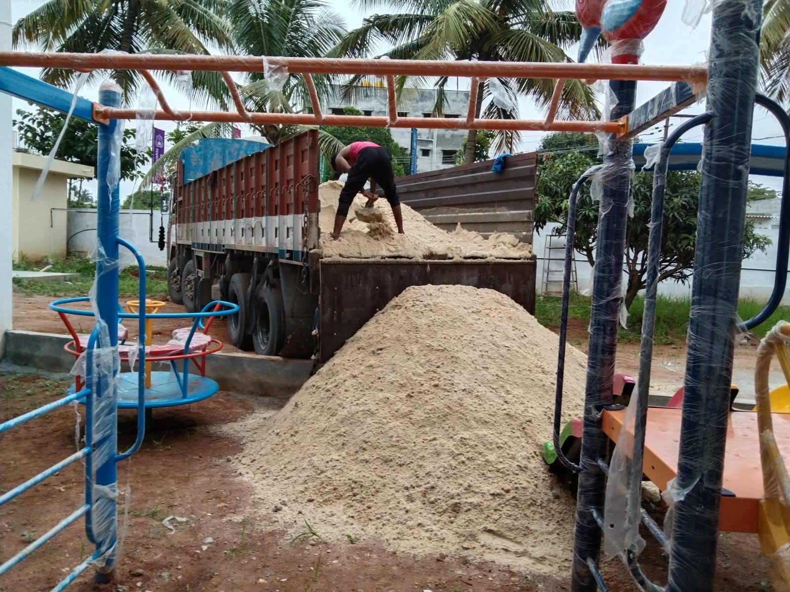 Best sea sand children playground sand suppliers bangalore