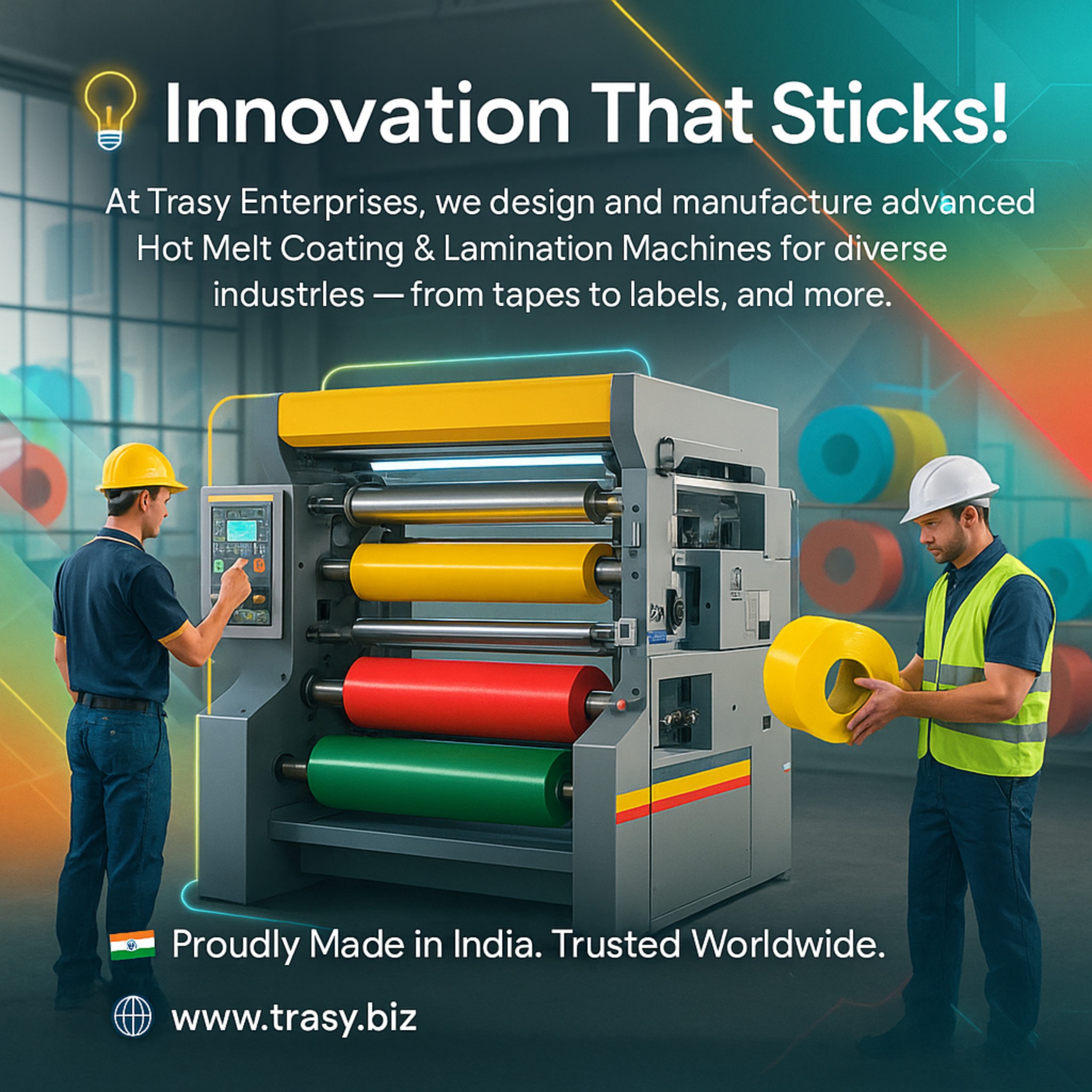 Hot Melt Coating & Lamination Machines