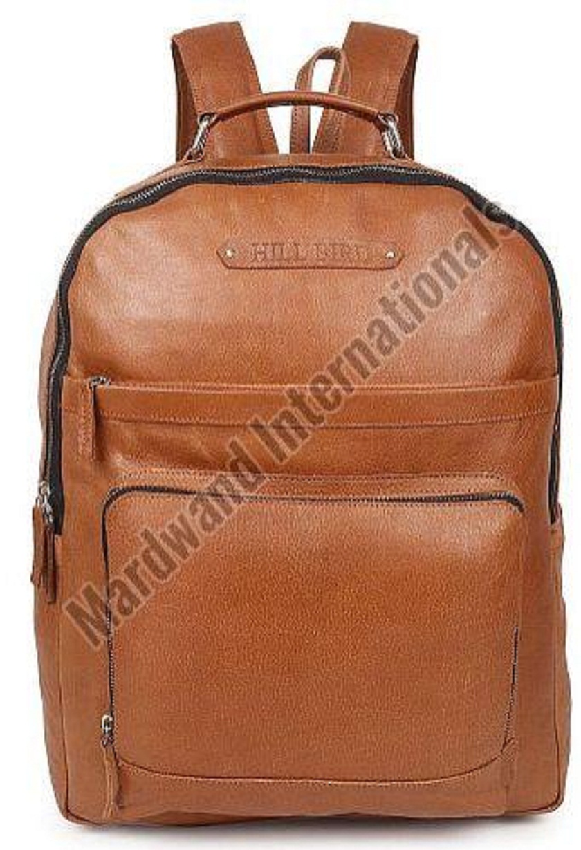 Stylish Global Supply by an Experienced Tan Leather Backpack Bag Exporter