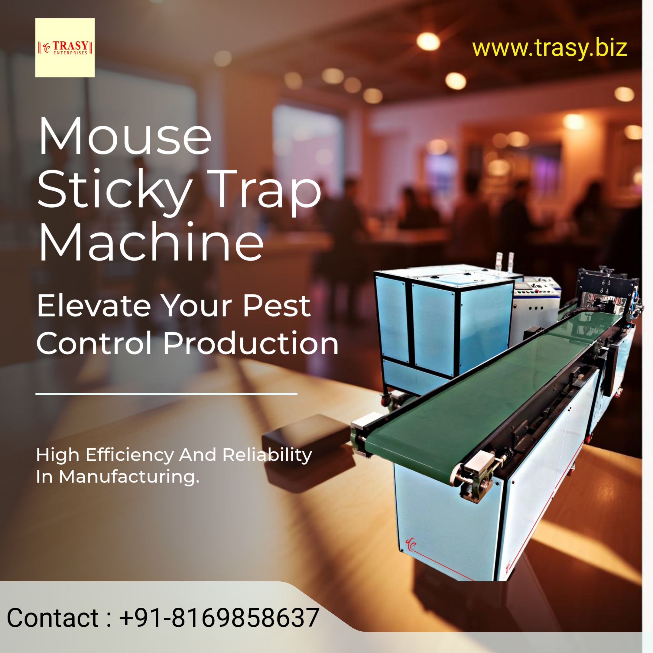 Sticky Trap Making Machine