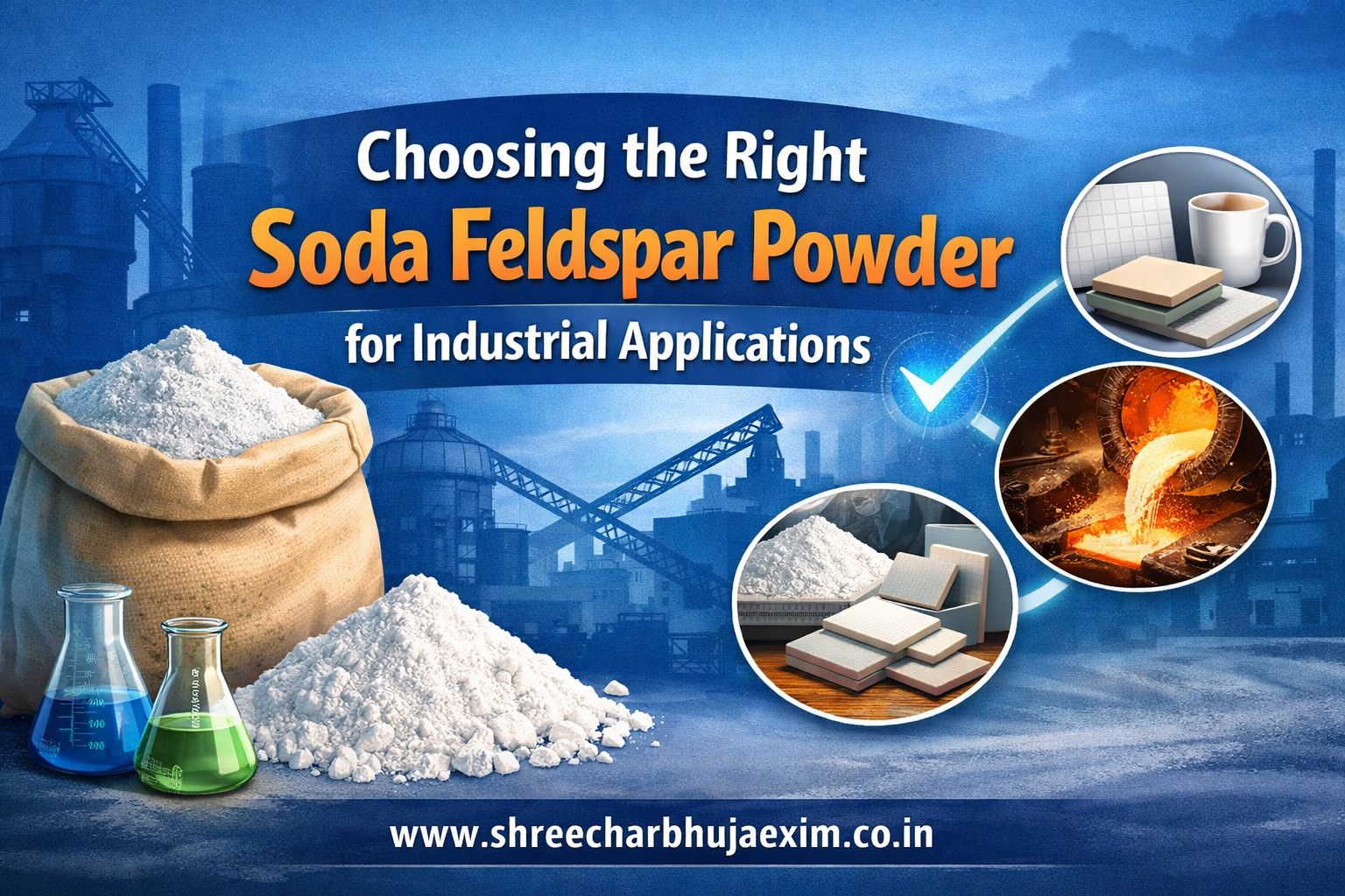 Choosing the Right Soda Feldspar Powder for Industrial Applications