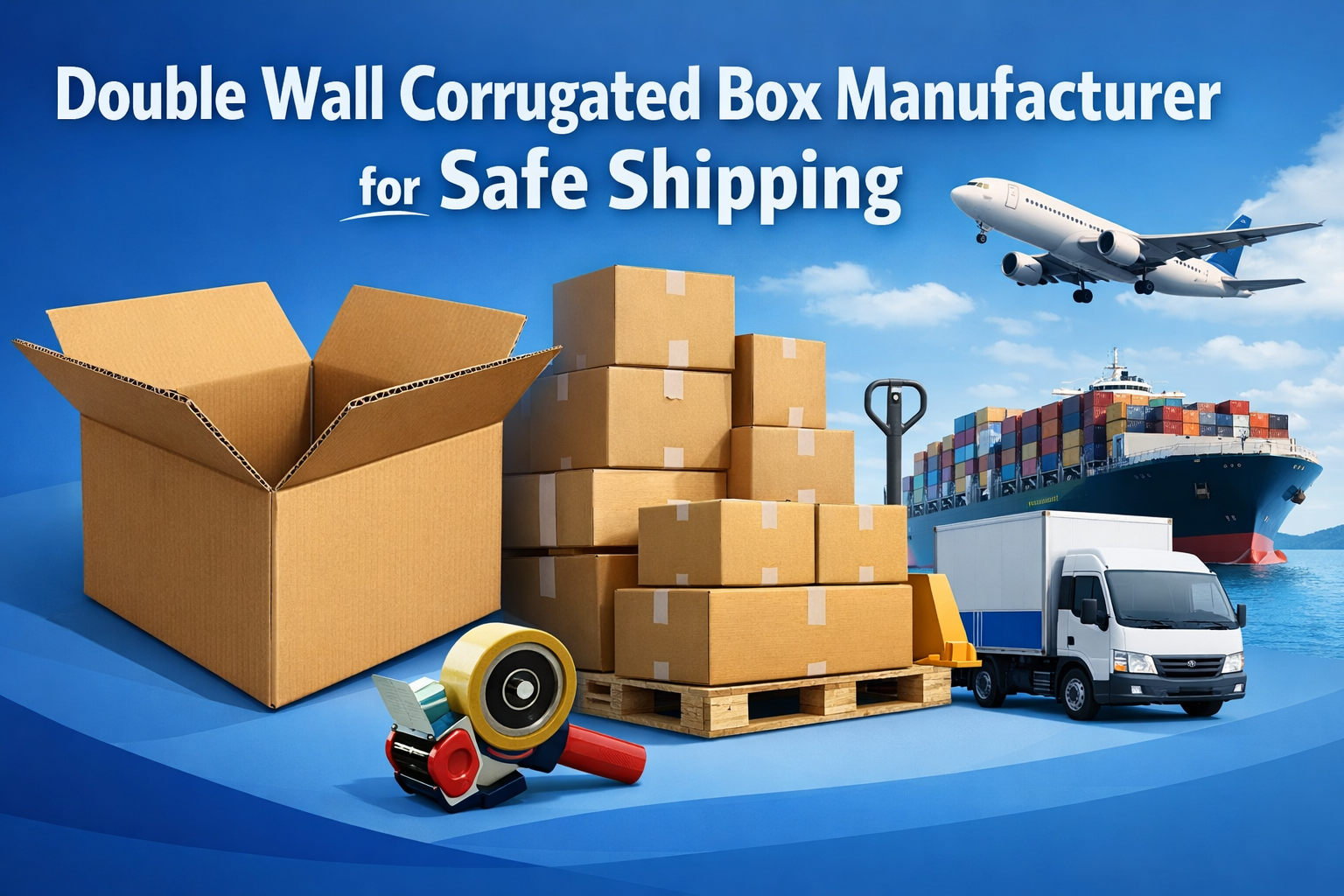 Choosing the Right Double Wall Corrugated Box Manufacturer for Safe Shipping