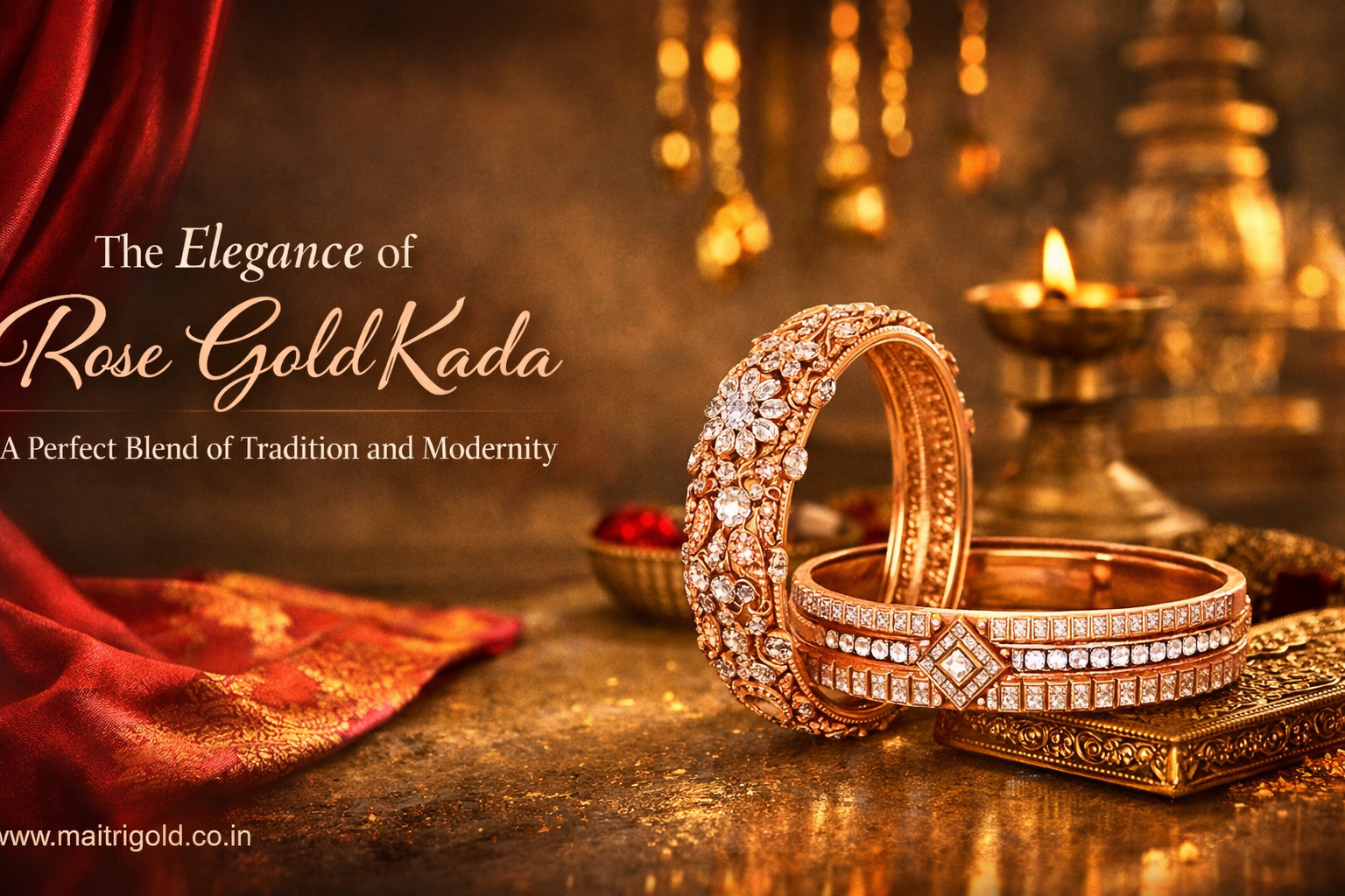 The Elegance of Rose Gold Kada: A Perfect Blend of Tradition and Modernity