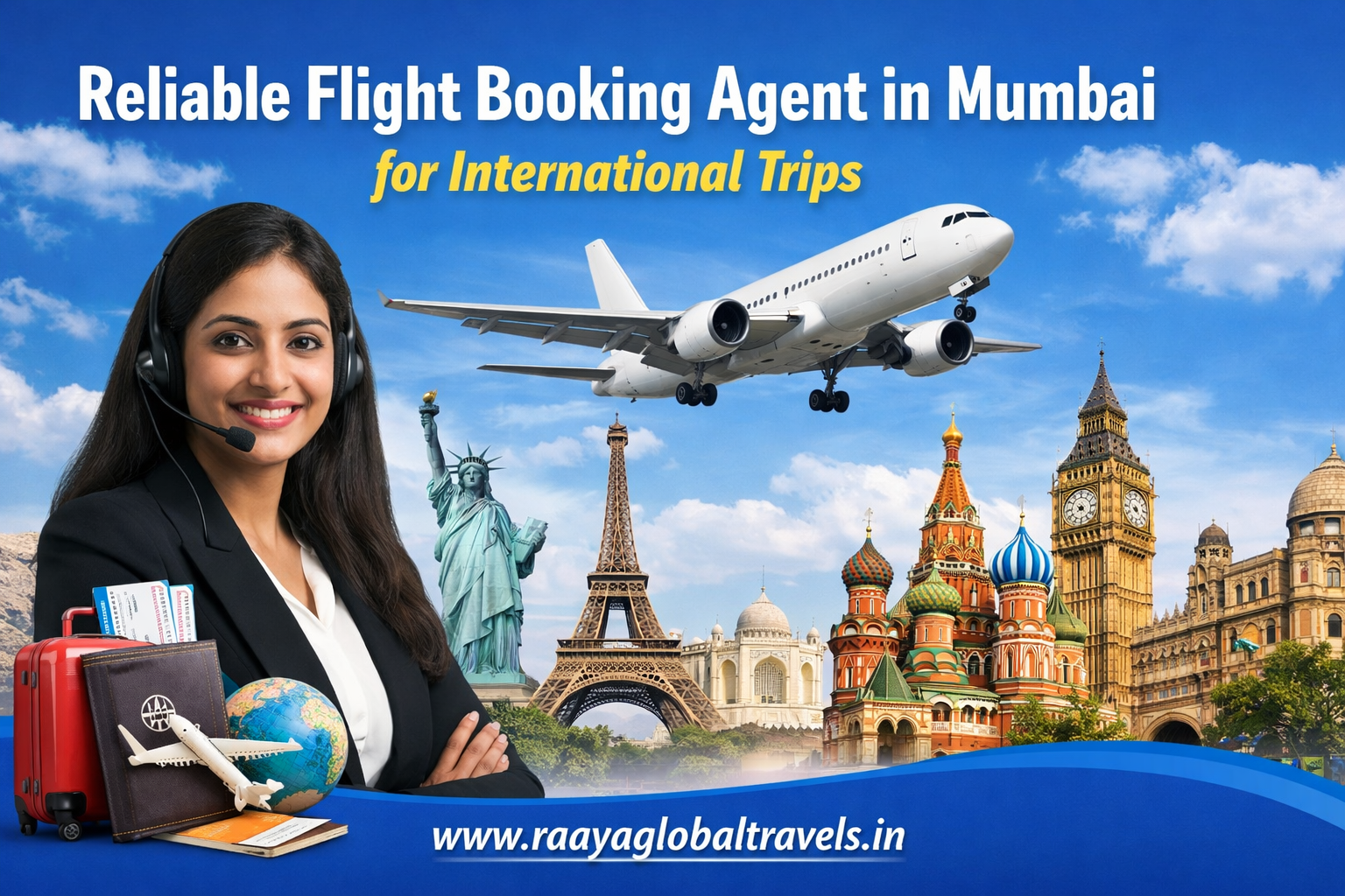 Reliable Flight Booking Agent in Mumbai for International Trips