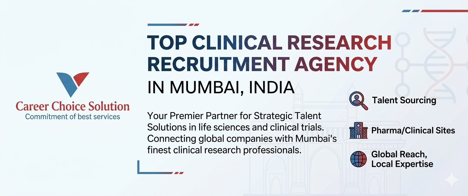 Top Clinical Research Recruitment Agency in Ahmedabad, India – Career Choice Solution