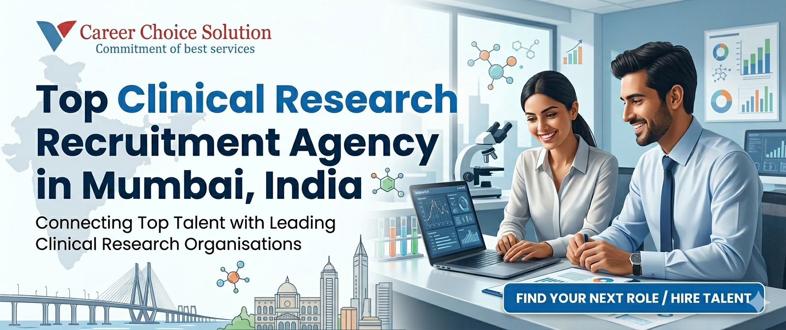 Top Clinical Research Recruitment Agency in Mumbai, India – Career Choice Solution