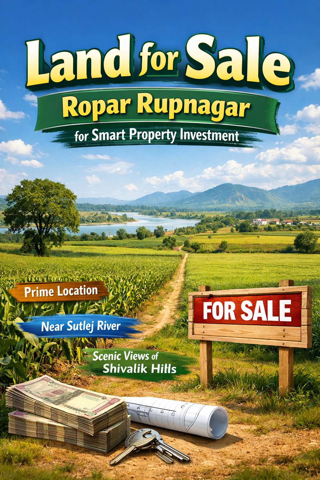 Find Land for Sale Ropar Rupnagar for Smart Property Investment