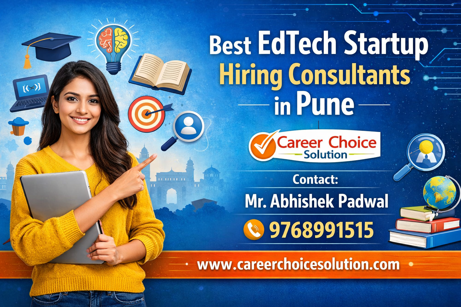 Best EdTech Startup Hiring Consultants in Pune - Career Choice Solution