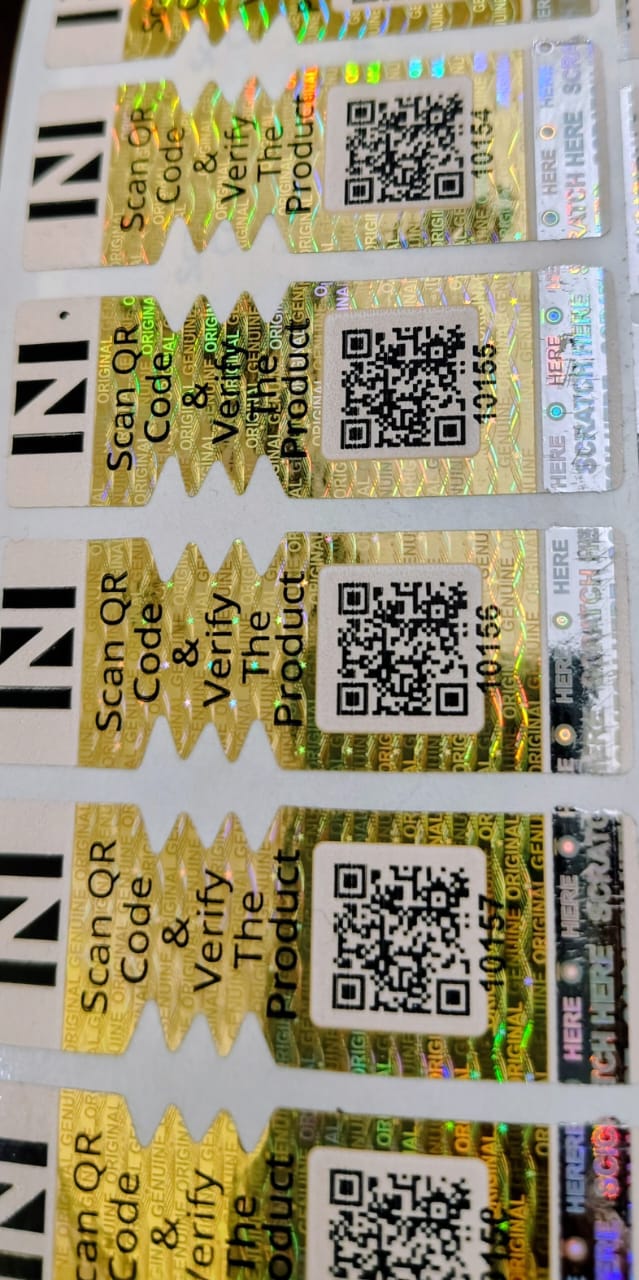 Anti Counterfeit Hologram Labels