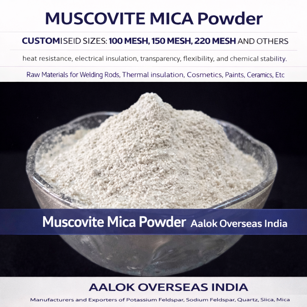 Muscovite Mica For welding rods
