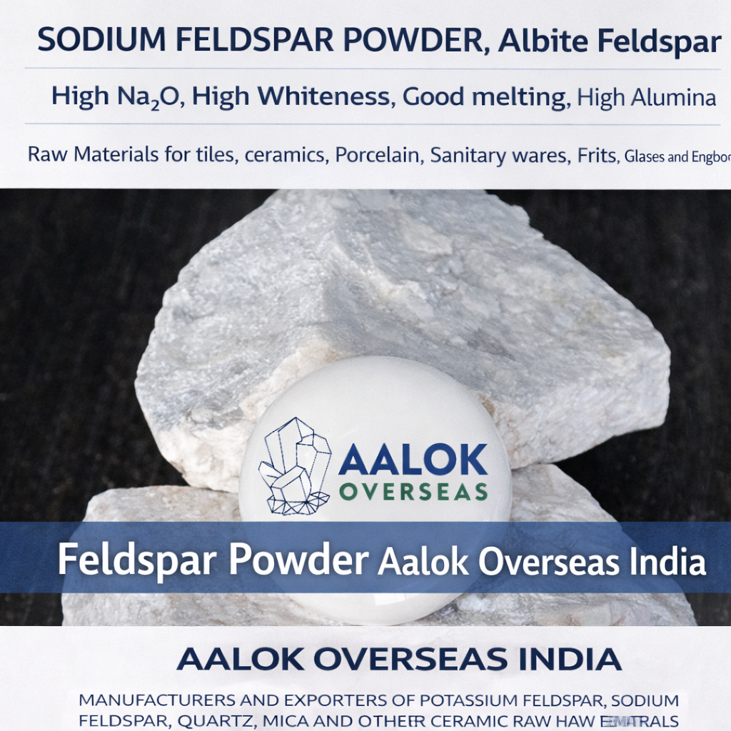 Sodium Feldspar Sanitary ware solution