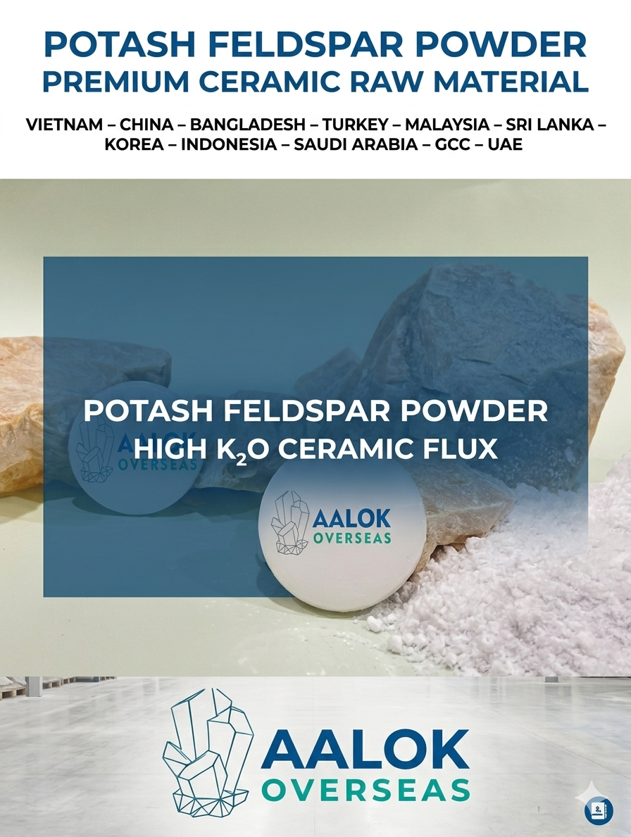 Potassium Feldspar Raw Material For Tiles