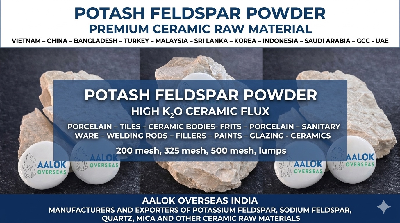 Potassium Feldspar For Ceramic Porcelain