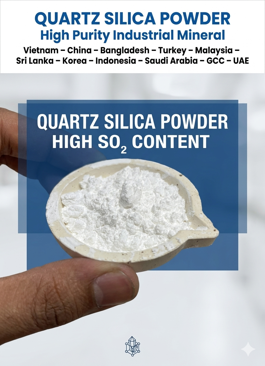 quartz silica powder aalok overseas india