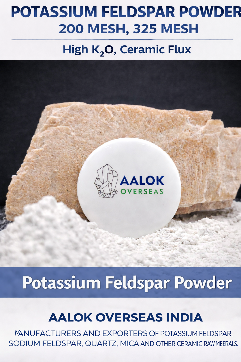 high melting white feldspar powder suppliers aalok overseas india