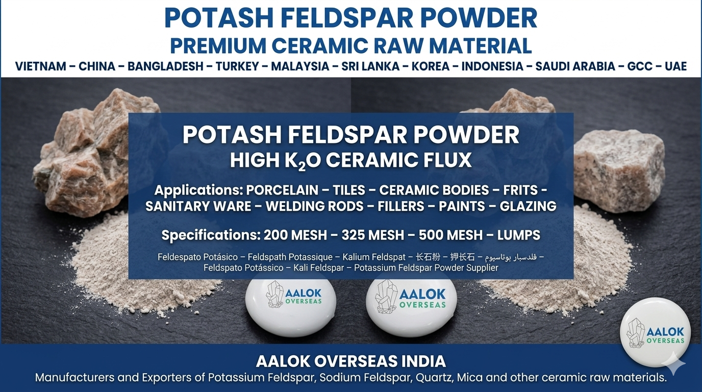 best feldspar powder suppliers aalok overseas india