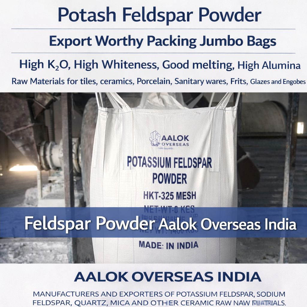 Ceramic raw materials with low Fe2O3