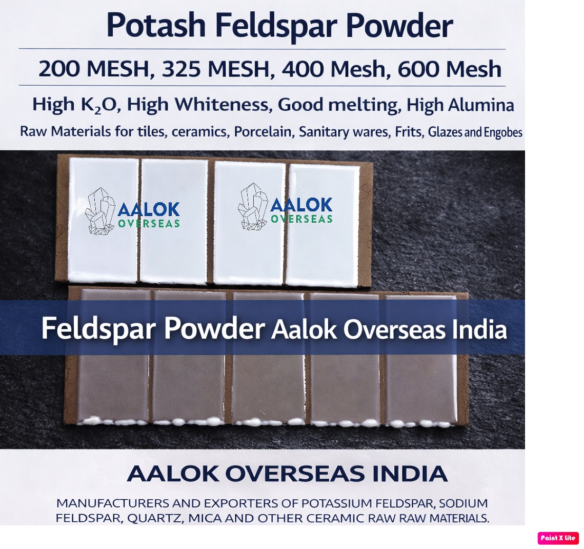 consistent feldspar from aalok overseas india