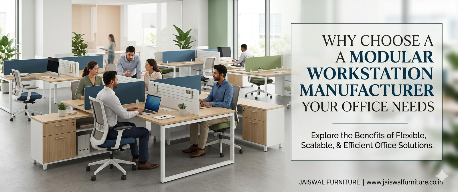Why Choose a Modular Work Station Manufacturer for Your Office Needs