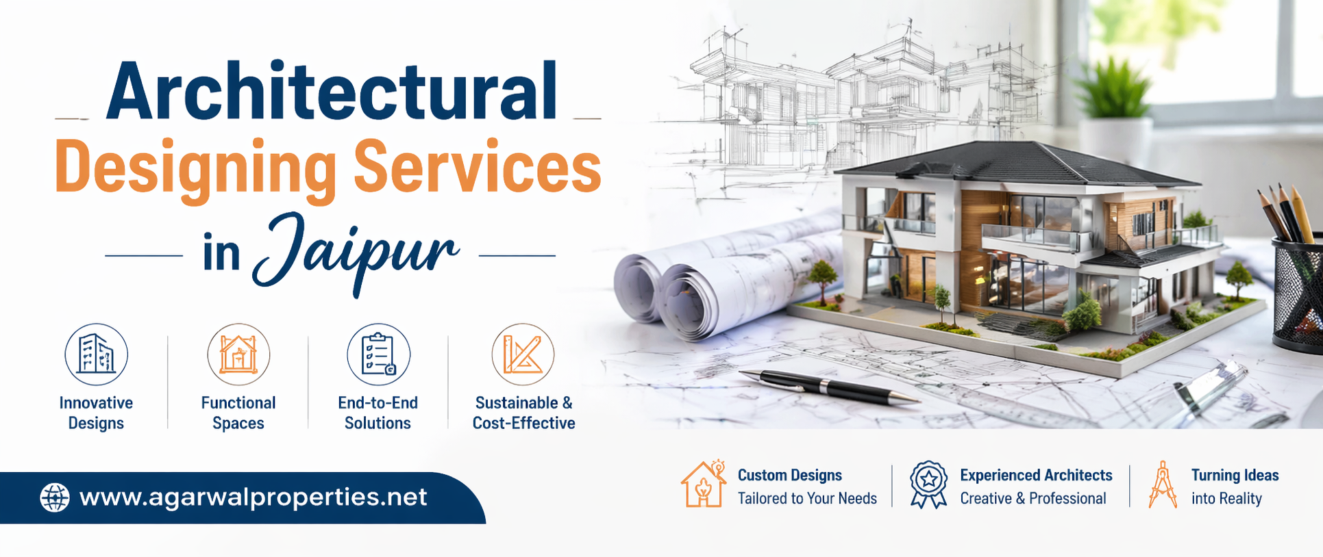 Architectural Designing Services in Jaipur for Simple and Comfortable Space Planning