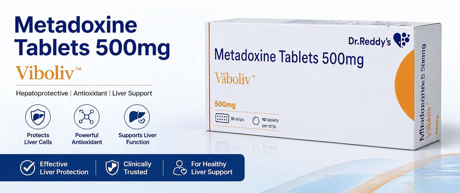 Metadoxine 500mg Tablets IP: Essential for Liver Health
